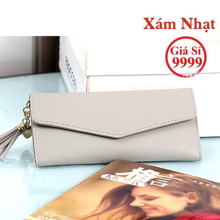 Ví nữ dài tua rua+trái tim VD69