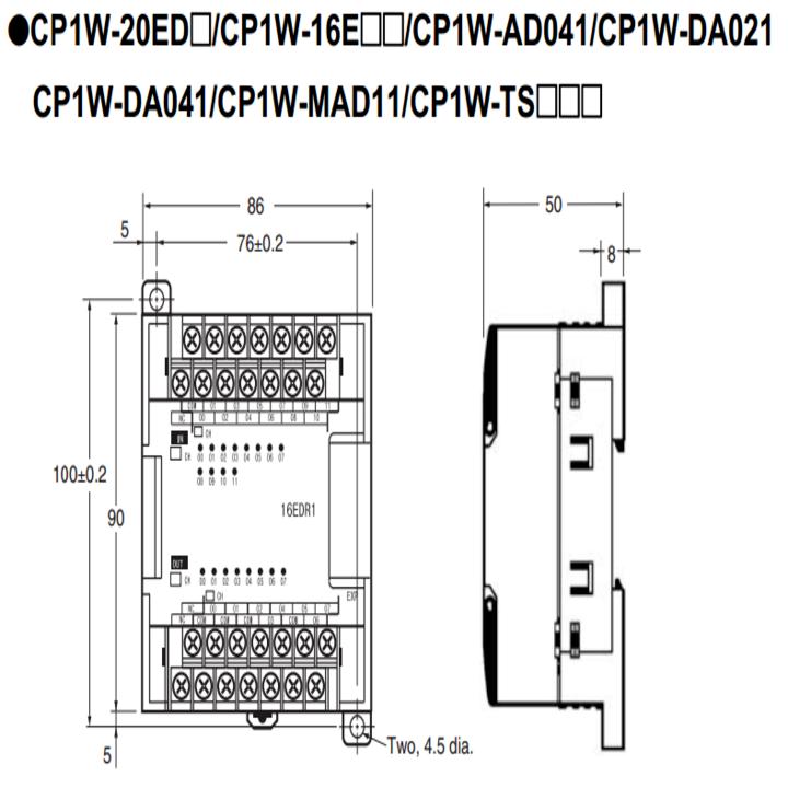 CỔNG MỞ RỘNG PLC OMRON CP1W-DA041
