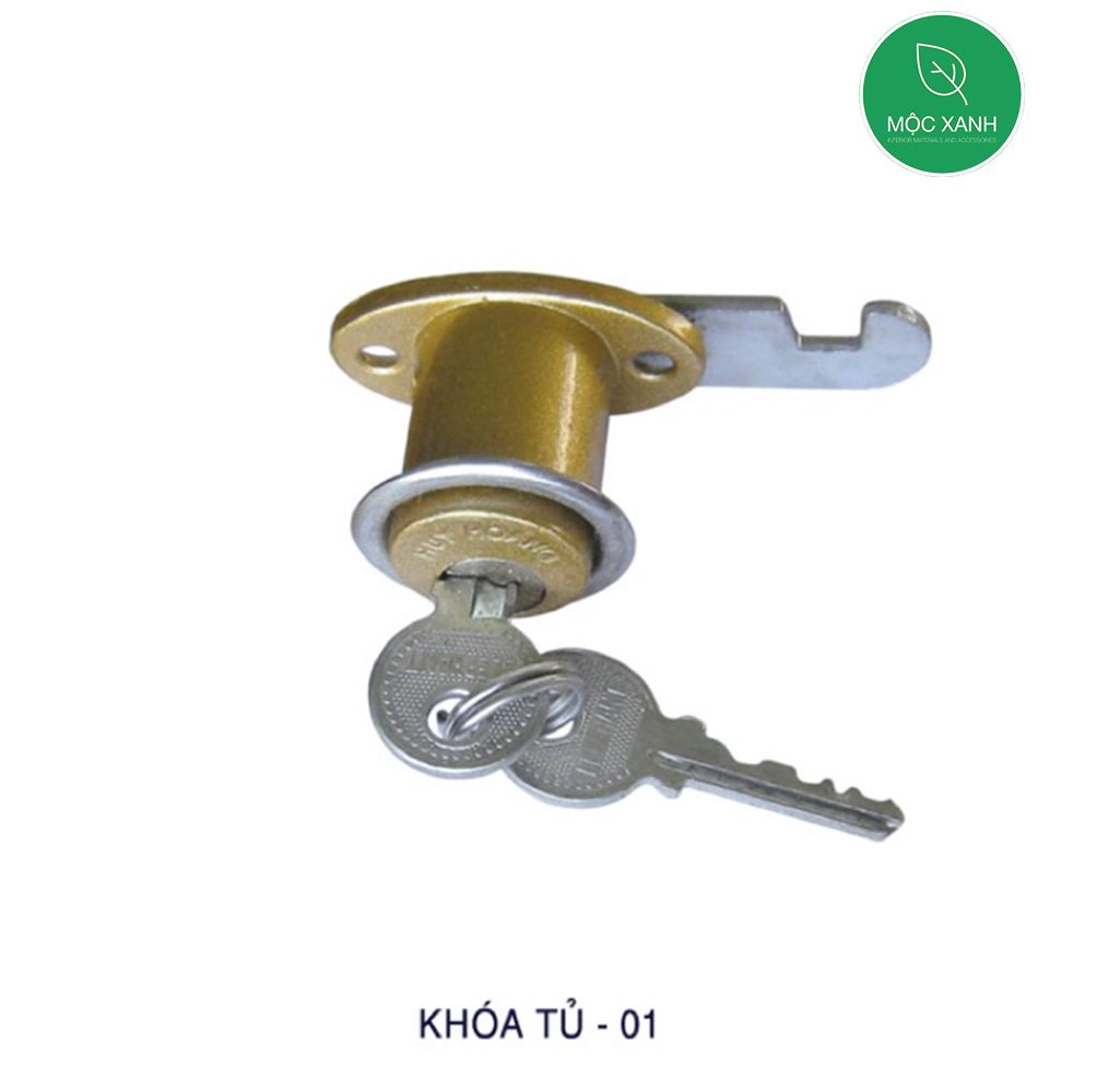 KHÓA TỦ VUÔNG, MÓC HUY HOÀNG (Chính hãng)