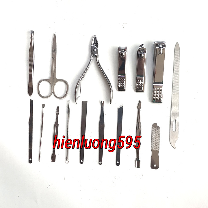Cắt tỉa móng tay móng chân Bộ 16 món