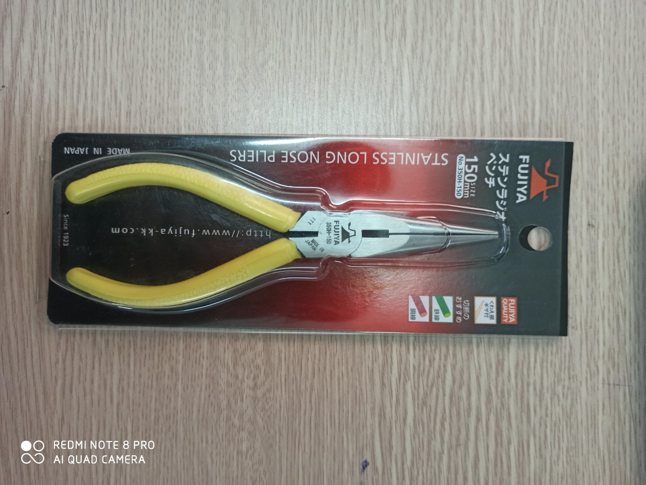 KÌM NHỌN MẠ INNOX 350H-150 FUJIYA