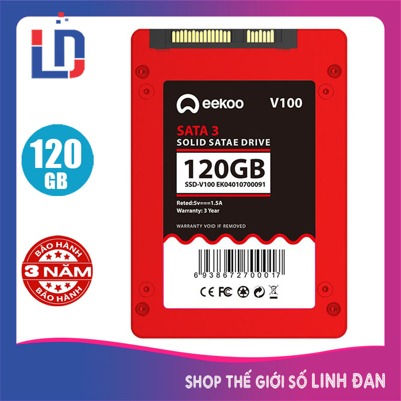 Ổ cứng SSD EEKOO 120GB V100 2.5 inh - V100 120