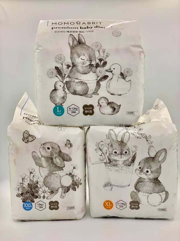 Bỉm quần nội địa Hàn Momorabbit