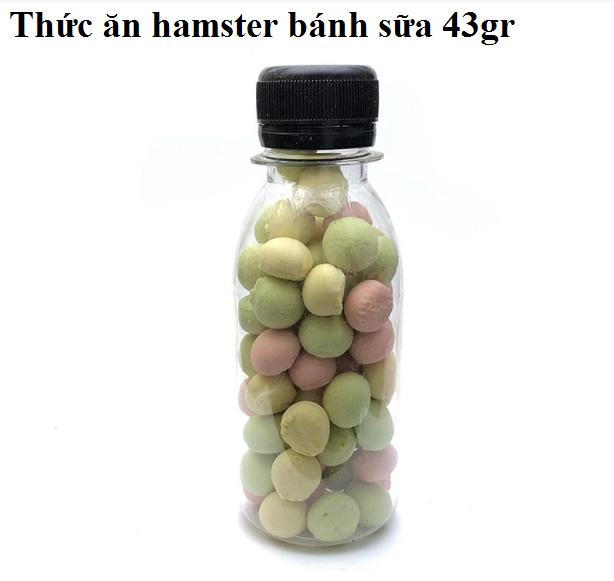 Thức ăn vặt lọ cho hamster