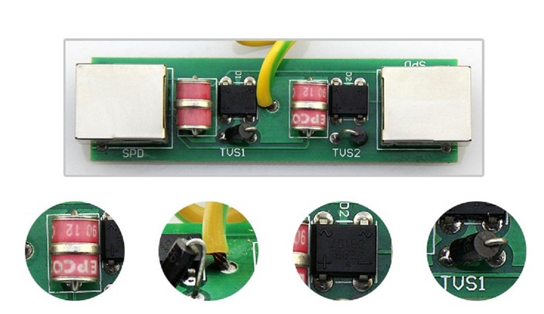 Chống sét dây mạng LAN ETHERNET RJ45