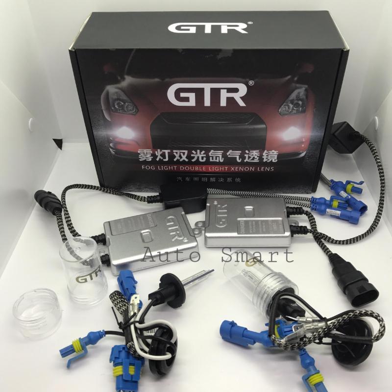 Đèn bi gầm xe ô tô GTR- bóng Đèn xenon và Ballast 45W GTR JAPAN bảo hành 2 năm chân H11, H7, 9005, 9006, 9012