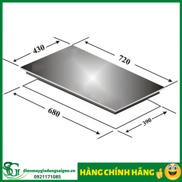 [HCM]BẾP ĐIỆN TỪ KAFF FL101IC