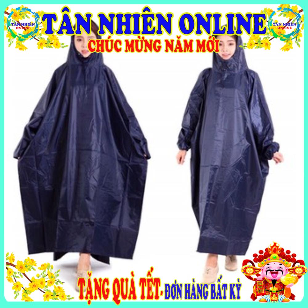 Áo mưa cánh dơi, xẻ tà 1m4