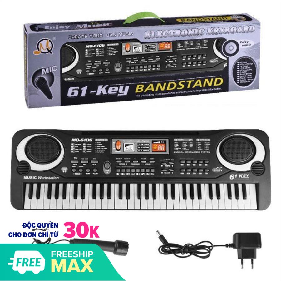 Đàn piano điện tử 61 phím cho bé tặng 2 món quà ngẩu nhiên / quà tặng cho bé 2020