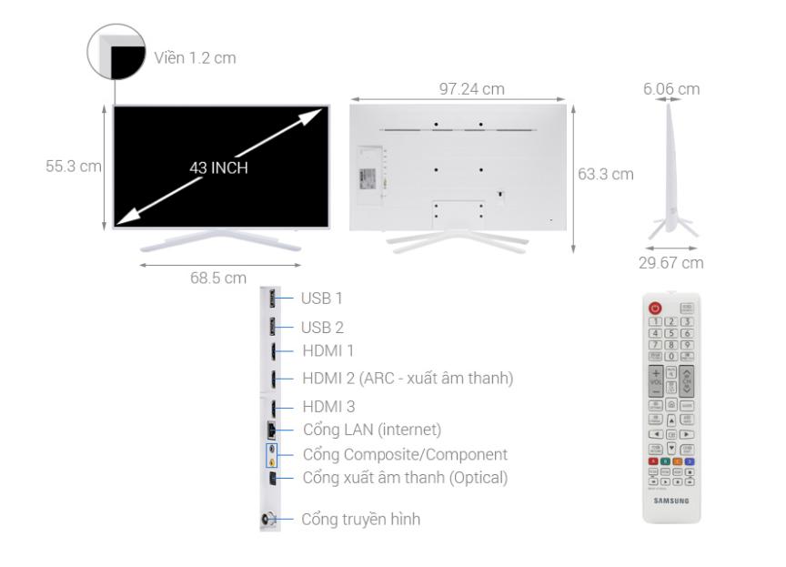 Tivi samsung 43N5510