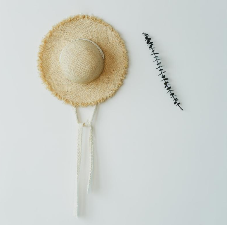 [HCM]NÓN CÓI RAFFIA NƠ REN VÀNH RỘNG