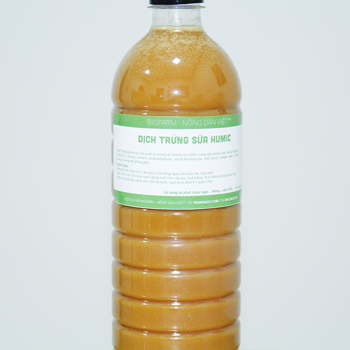 Combo 1 lít dịch chuối + 1 lít dịch trứng sữa đậm đặc