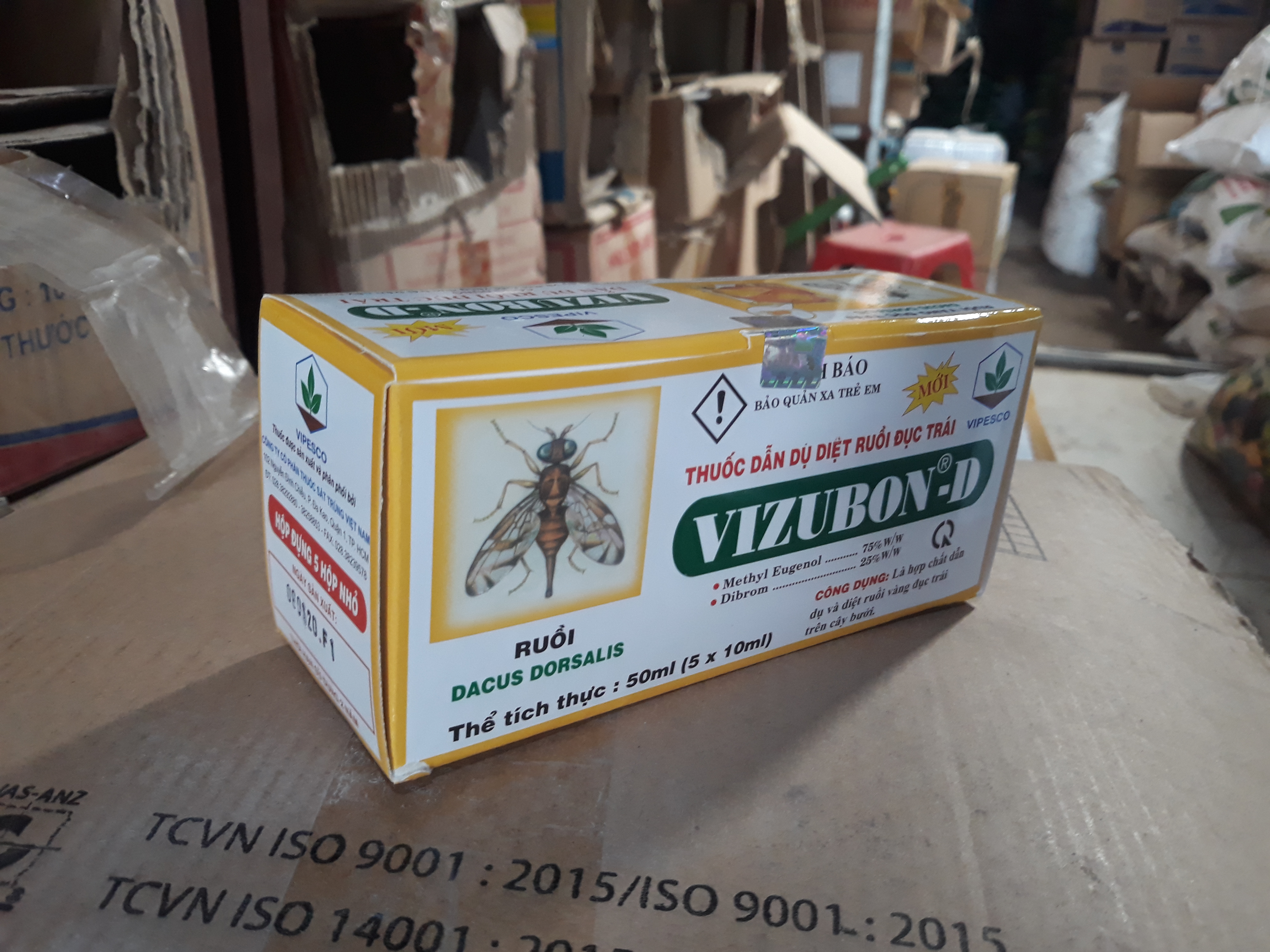Bẫy dẫn dụ ruồi vàng Vizubon d