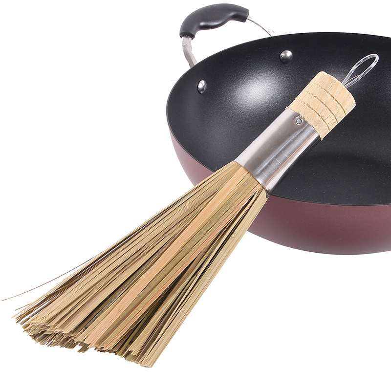 Chổi tre cọ rửa chảo sắt - Đồ dùng cho bếp - Bamboo Home