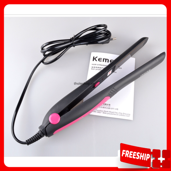[HCM][XẢ KHO] Máy kẹp tóc Kemei Km-328 - Máy duỗi - Máy uốn tóc tiện dụng - Máy duỗi tóc mini - Máy duỗi tóc cầm tay - Tạo kiểu tóc chuyên nghiệp - Dụng cụ làm tóc - Máy làm tóc tại nhà cao cấp