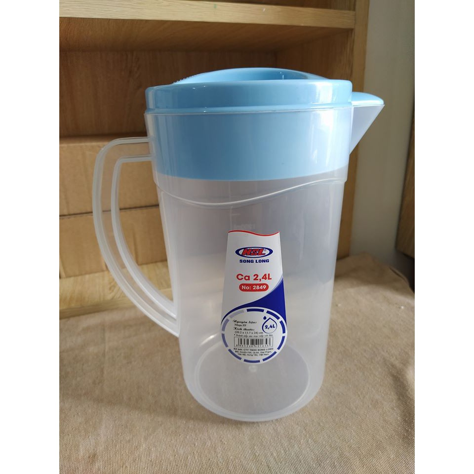 Ca Đựng Nước - Ca Trơn 2.4L Song Long 2849