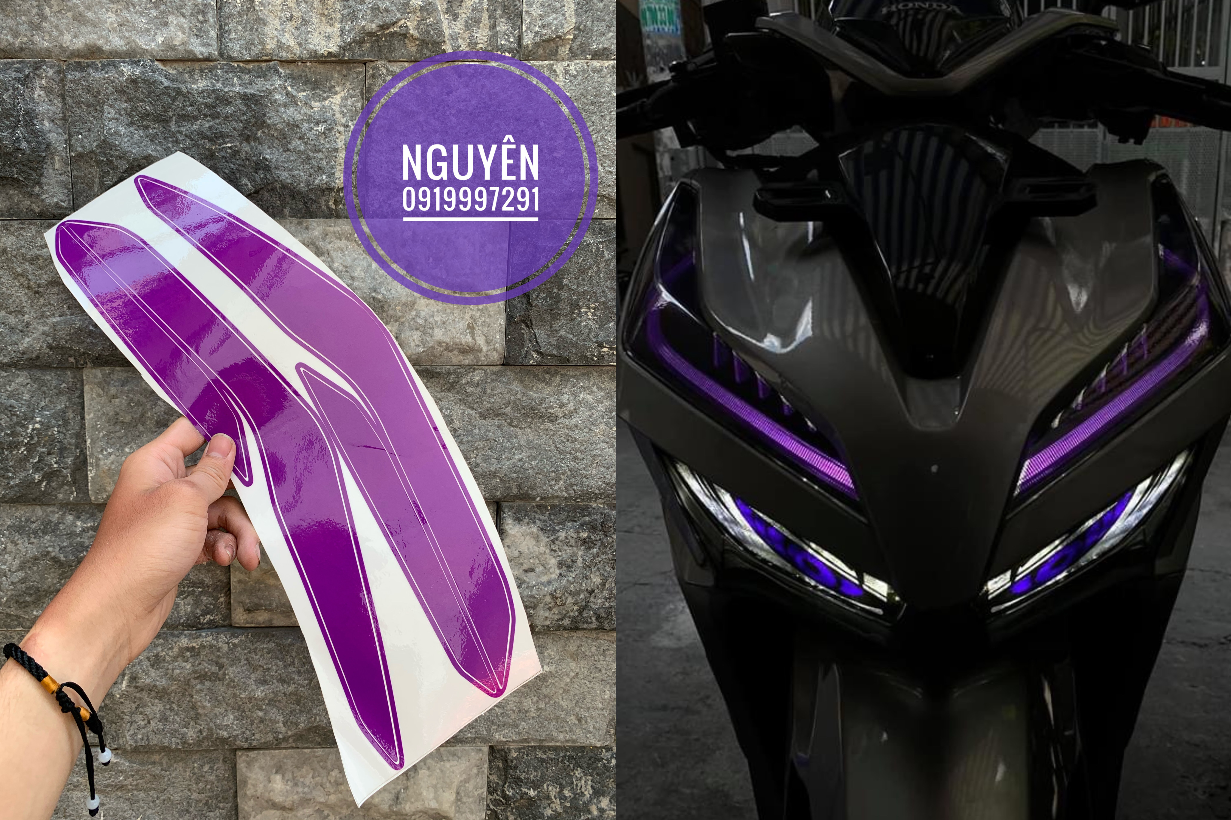 Decal Dán Đèn Demi VARIO/CLICK 2018-2020