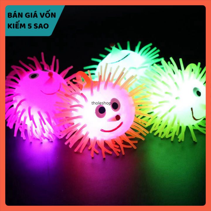 Đồ chơi hình con nhím phát sáng - Đồ chơi phát sáng - Đồ chơi con quay cho bé - Đồ chơi con quay phát sáng - Đồ chơi ngộ nghĩnh cho bé