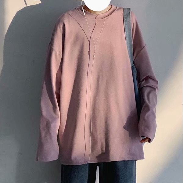 [HCM][ DEAL SỐC] (ẢNH THẬT) Áo Thun Unisex Tay Dài Thời Trang Hàn Quốc