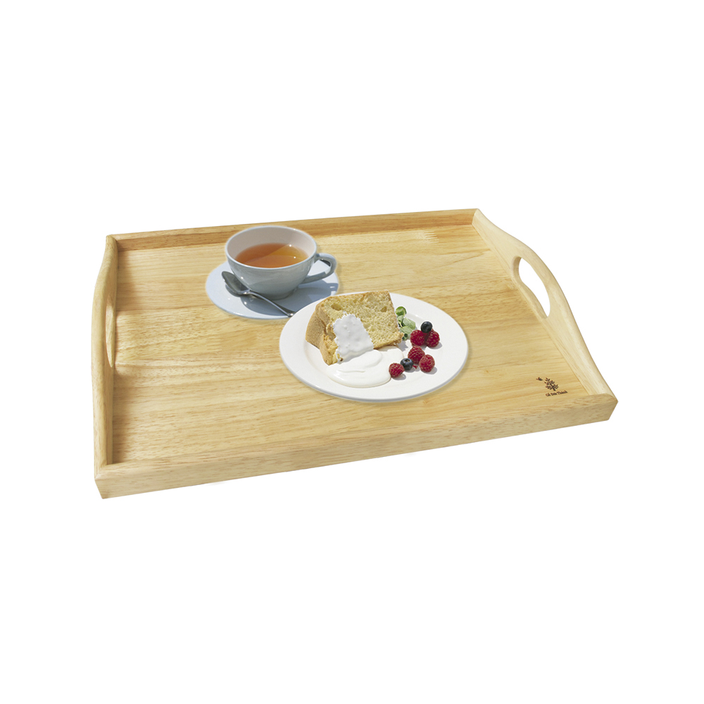 Khay gỗ tay cầm size nhỏ Đức Thành 21701