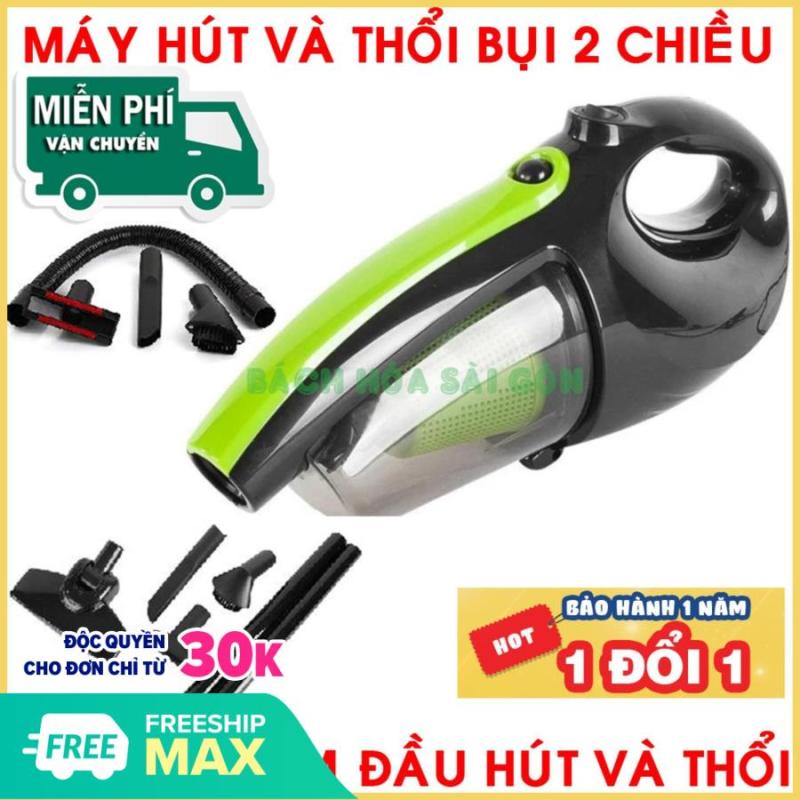 May Hut Bui Mini Cam Tay 2 Chiều Hút và Thổi rất mạnh, Tay Cầm Chắc Chắn, Hoạt Động Êm Ái, Tặng phiếu bảo hành 1 năm Toàn quốc