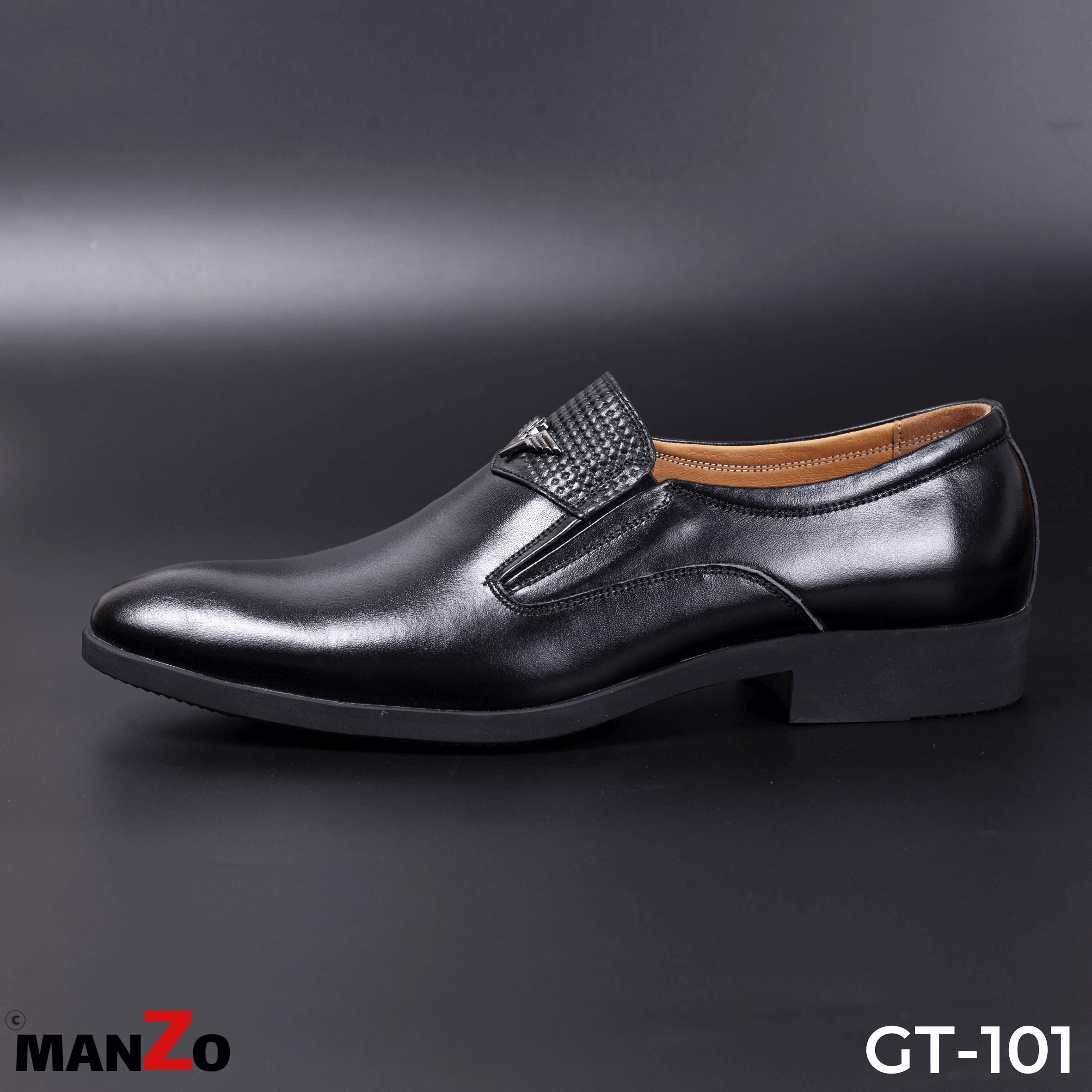 Giày da nam công sở cao cấp MANZO - Bảo hành 12 tháng - GT 101