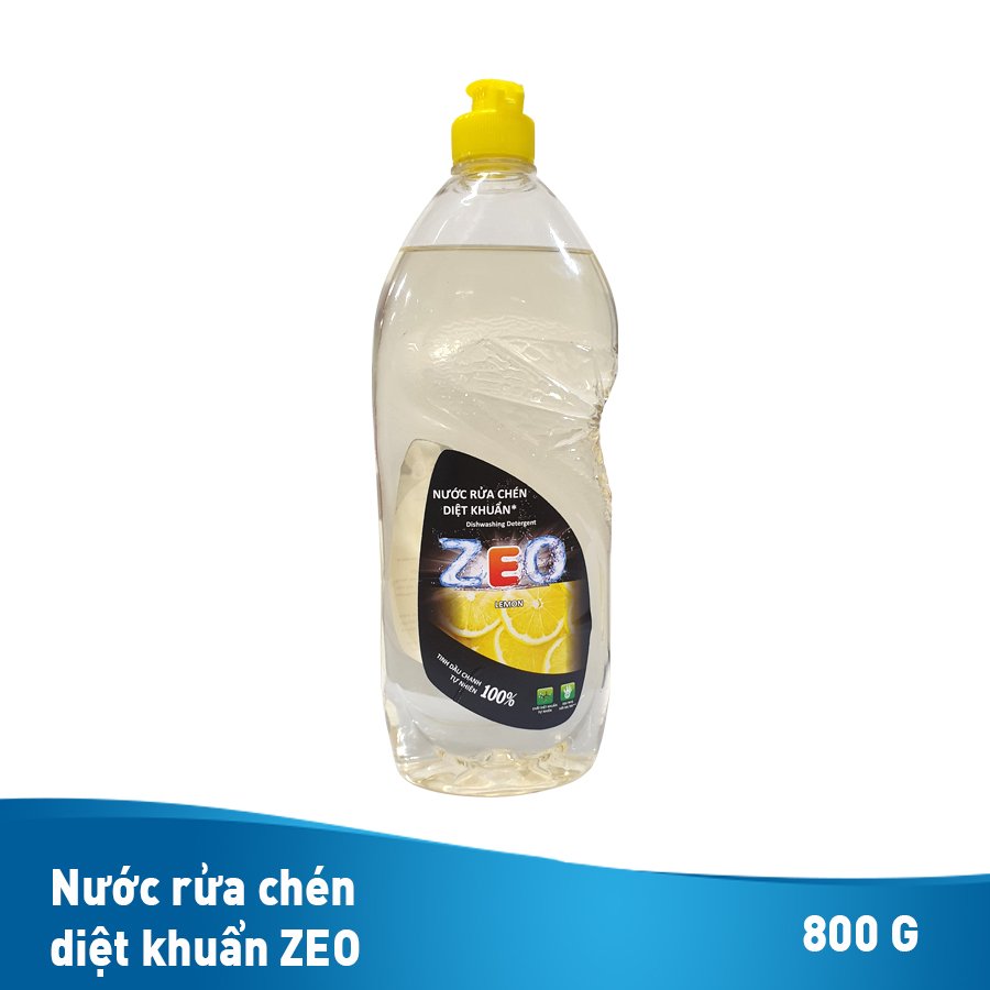 Nước Rửa Chén diệt khuẩn Zeo 800g