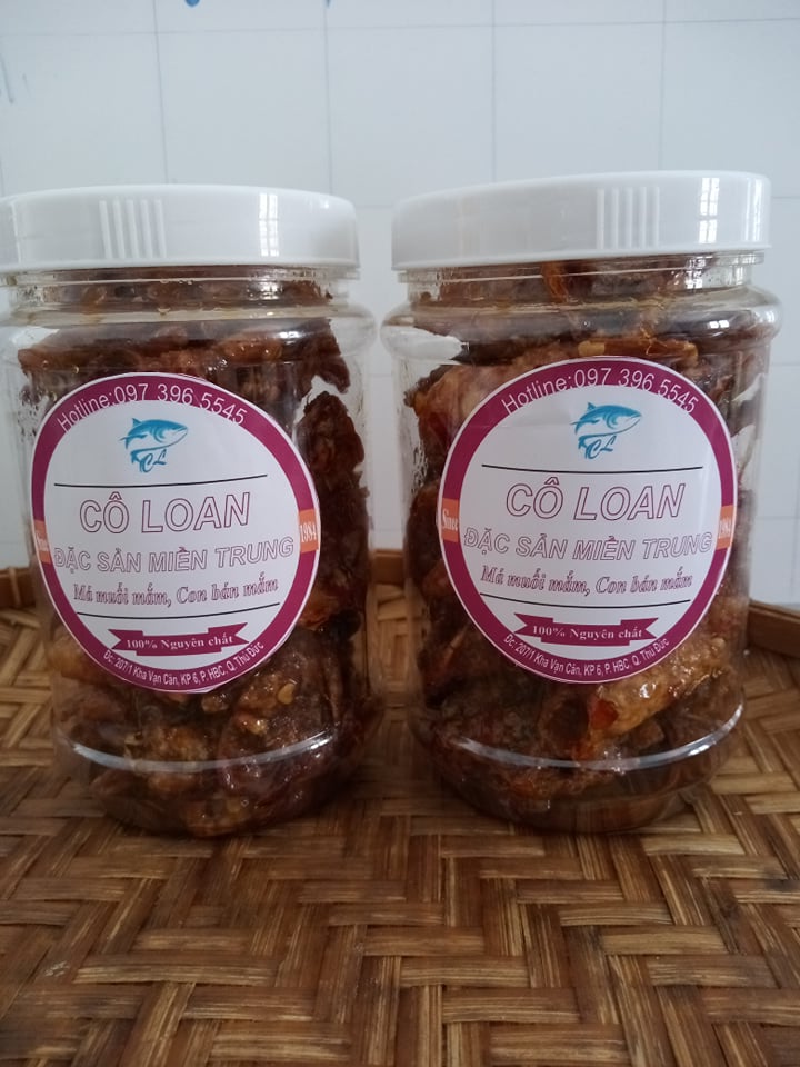 [HCM]Lọ 0.25kg Mực Rim ( Loại 1 ) Thơm Ngon nhà làm.