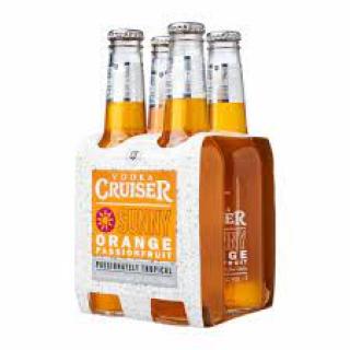 Vodka Cruiser Sunny Orange Passionfruit 275ml lốc 4 chai- Bách hóa Chú Hoài thumbnail