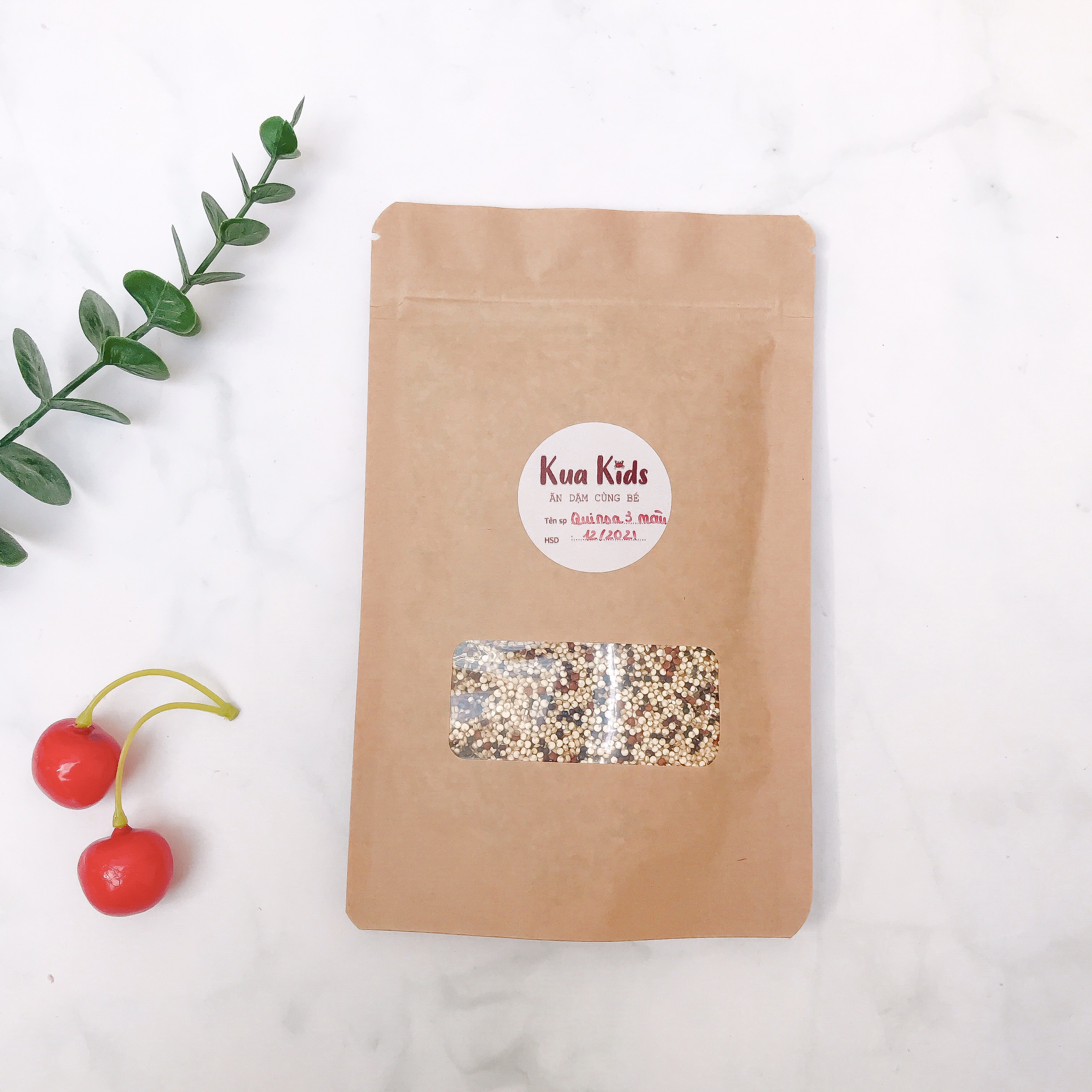 Các Loại Hạt Hữu Cơ (Gói Tách Lẻ) - Quinoa 3 màu 100g