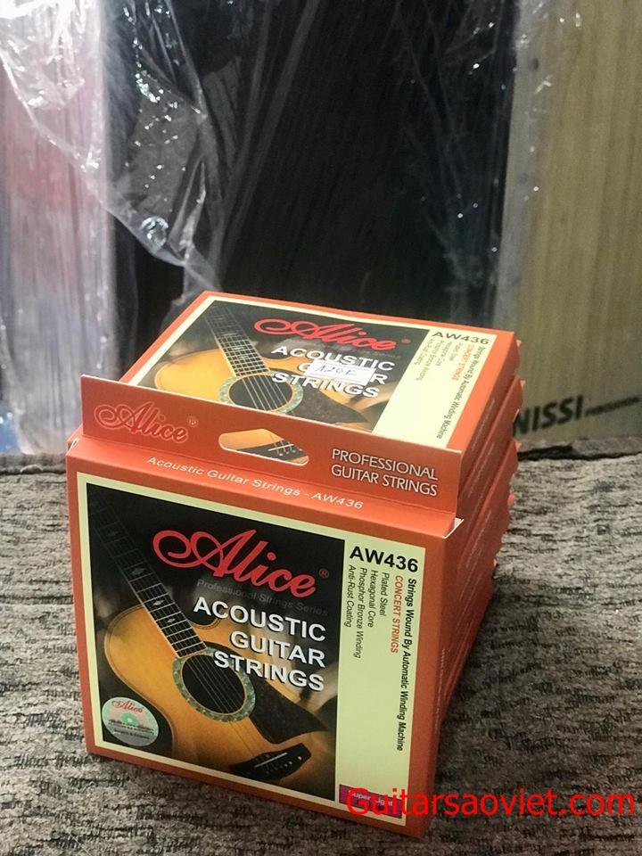 [HCM]Dây đàn guitar Acoustic Alice AW436