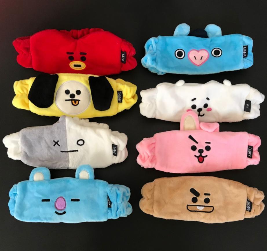 Headband Băng đô đội đầu rửa mặt BTS BT21 unoff