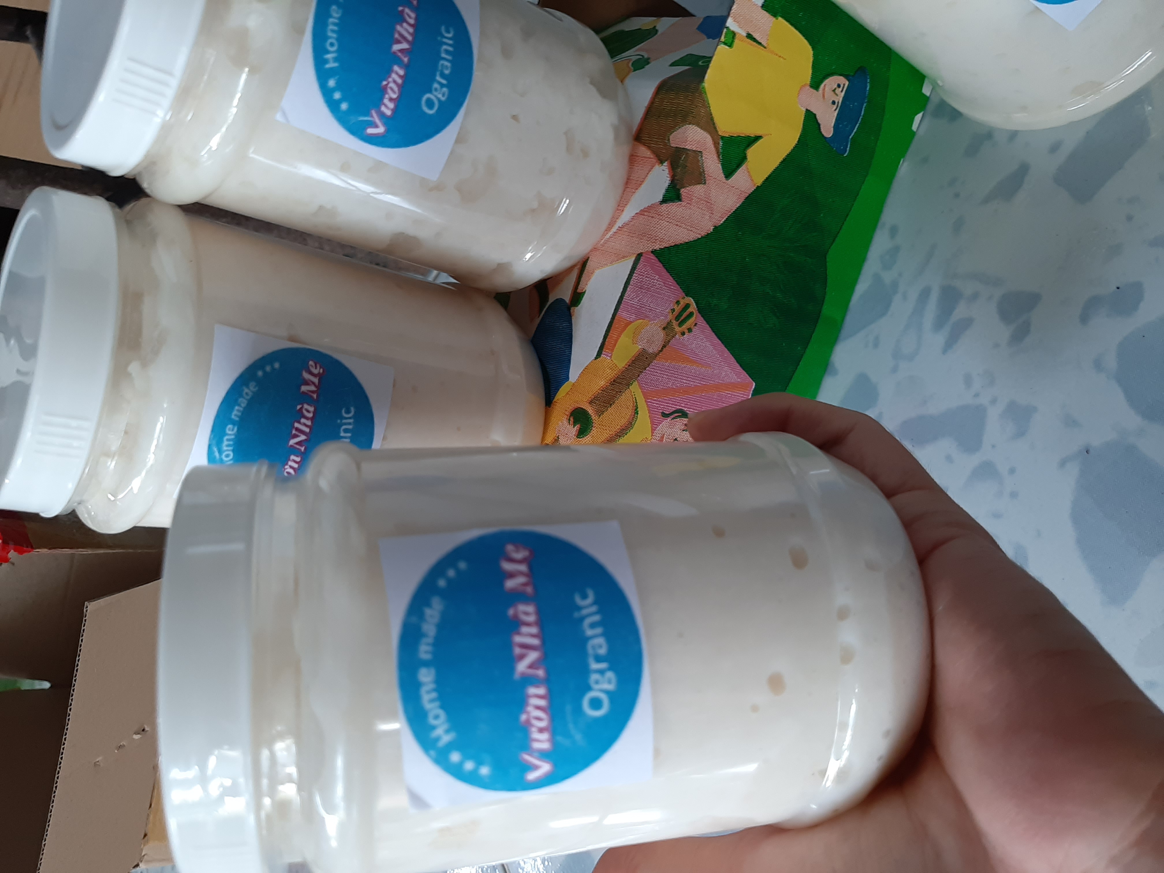 500g cơm mẻ sạch nhà nuôi