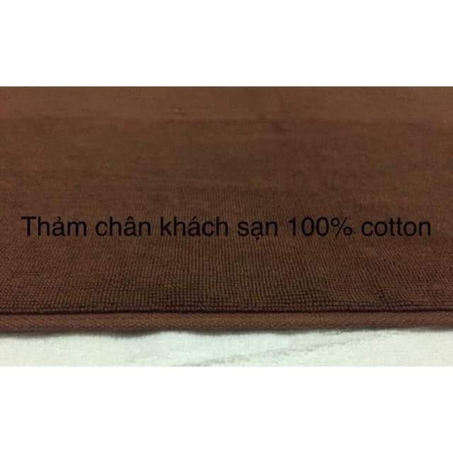 Thảm chân khách sạn 100% cotton siêu thấm
