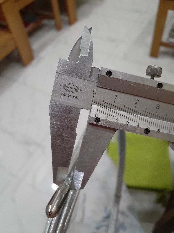 Dây mồi bằng cáp đầu đầu tròn 10m