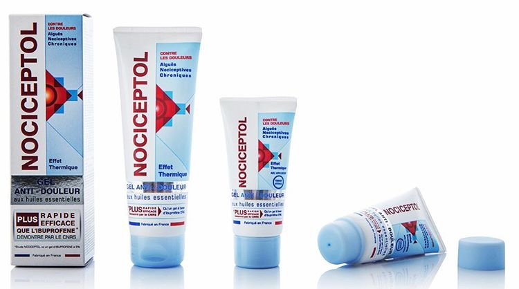 NOCICEPTOL Bôi giảm đau cơ xương khớp, chấn thương của PHÁP 120ml