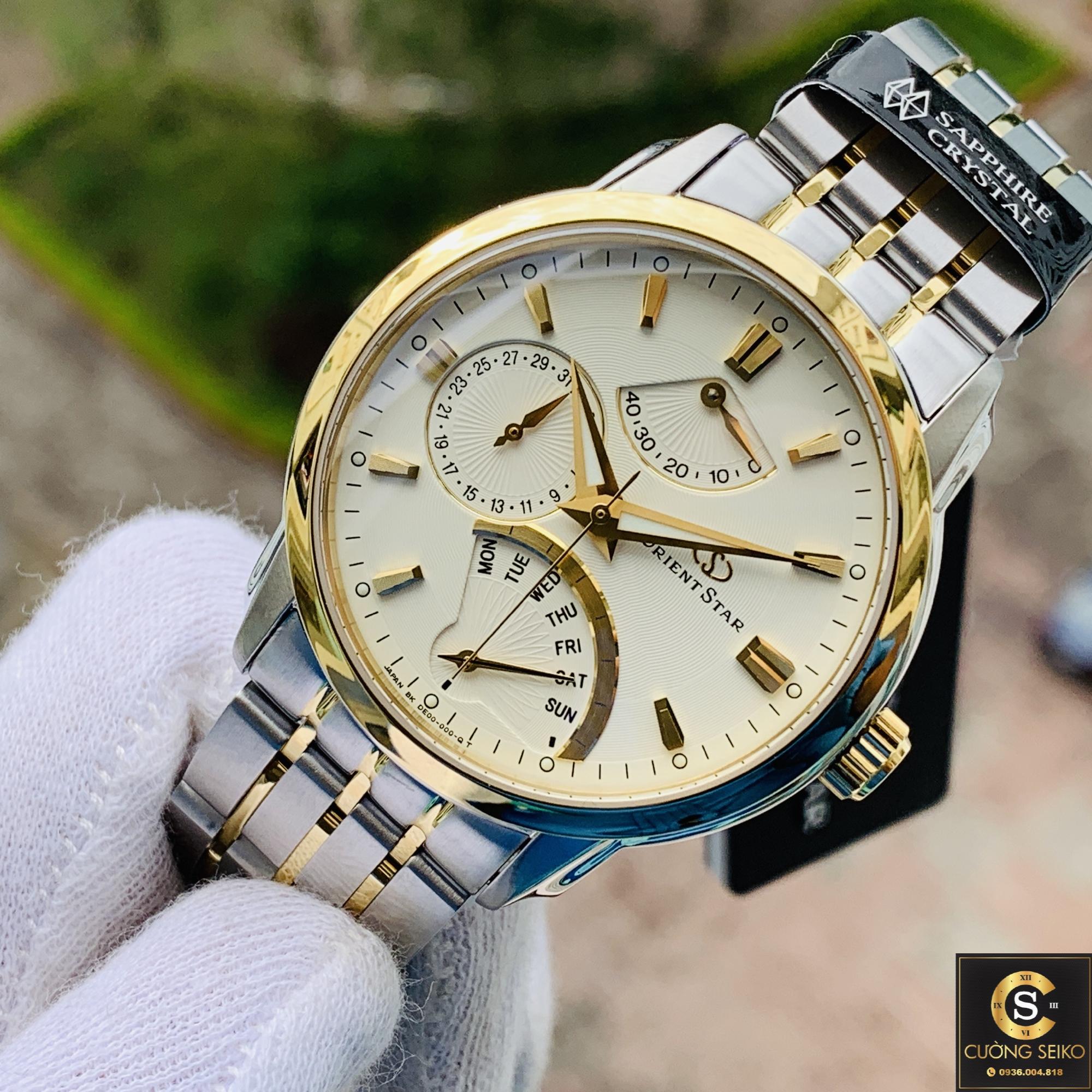 Đồng hồ nam ORIENT Star Retrograde SDE00001W