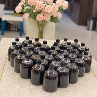 [HCM]Mật mía - Đặc sản Xứ nghệ -nguyên liệu 100% từ mía-Thơm vàng sánh mật- Nguyên CHất 100% 1 lít- (Dùng thay đường cát trắngđường tinh luyện trong ăn uống)