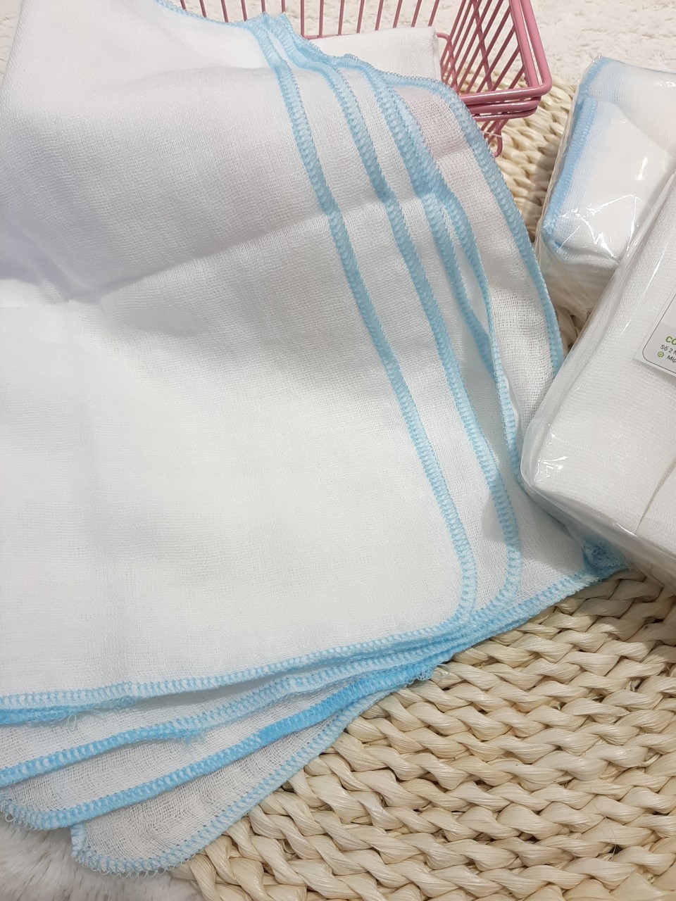 Set 10 khăn sữa Mipbi 4 lớp