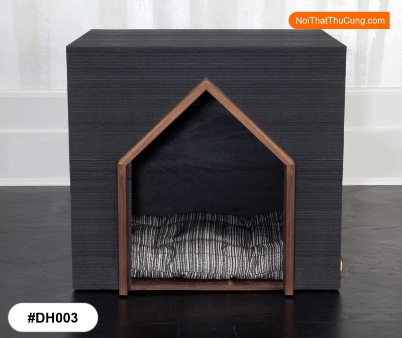 Nhà Gỗ Mang Màu Sắc Hiện Đại Cho Chó DH003