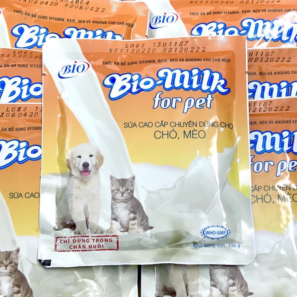 Sữa biomilk cho chó mèo 100gr