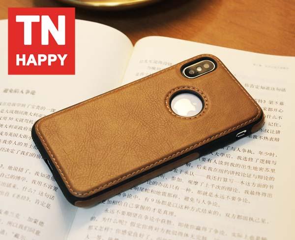 Ốp lưng da iPhone X chất lượng cao - TN Happy phân phối