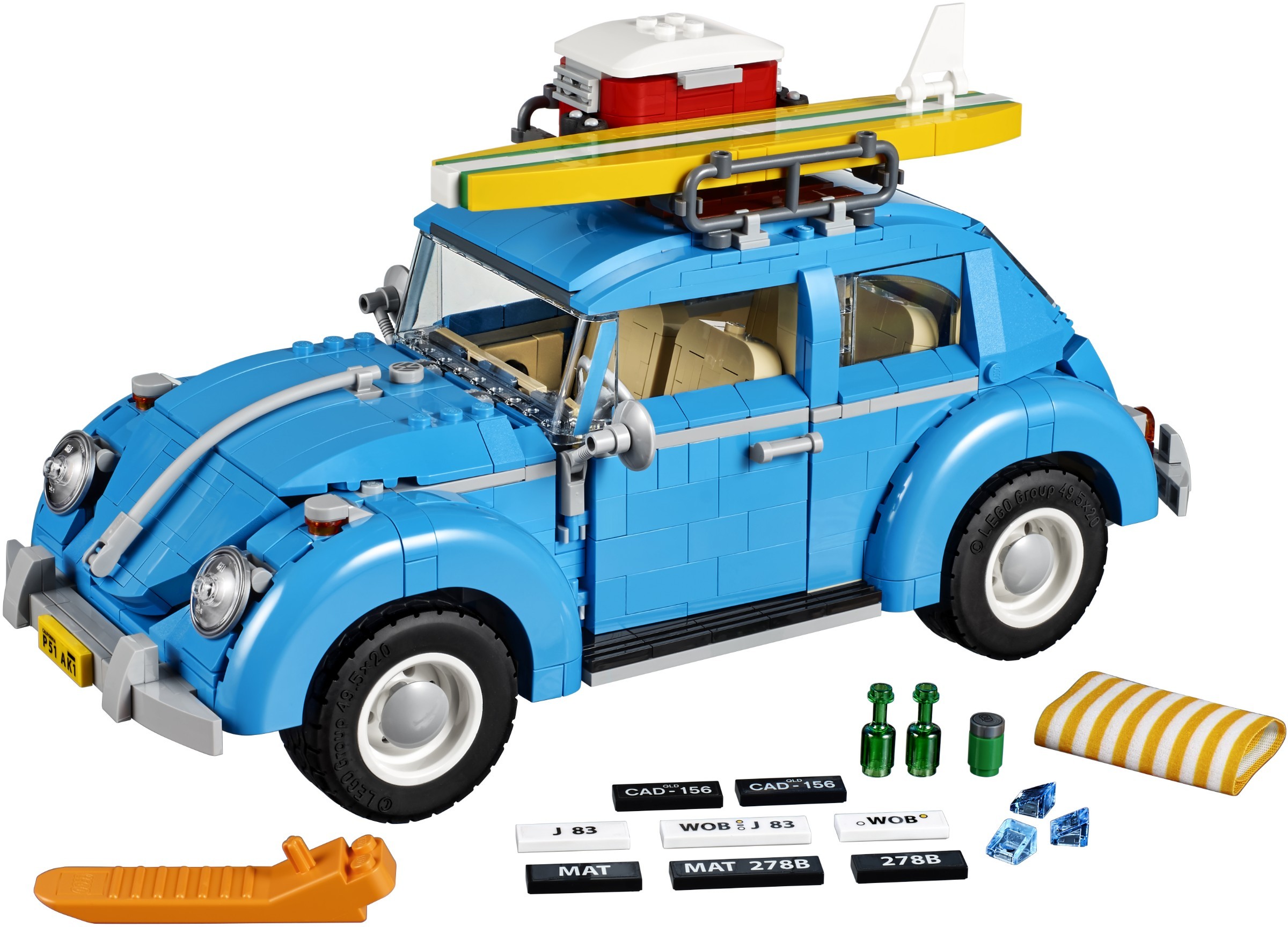LEGO Creator Expert 10252 Volkswagen Beetle (1167 Pieces) (Genuine LEGO)