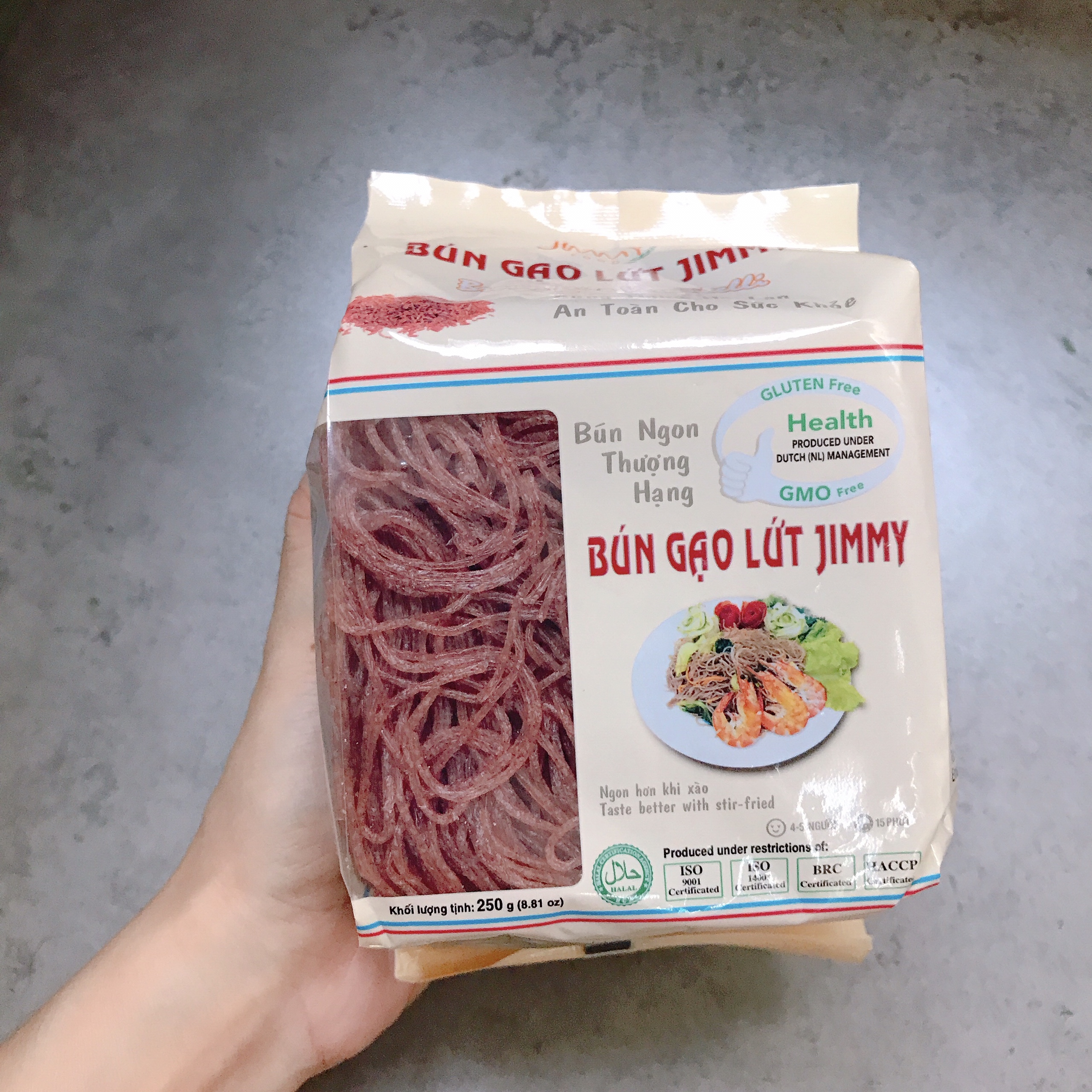 Bún Khô Jimmy Cho Bé 250G - Bún lứt