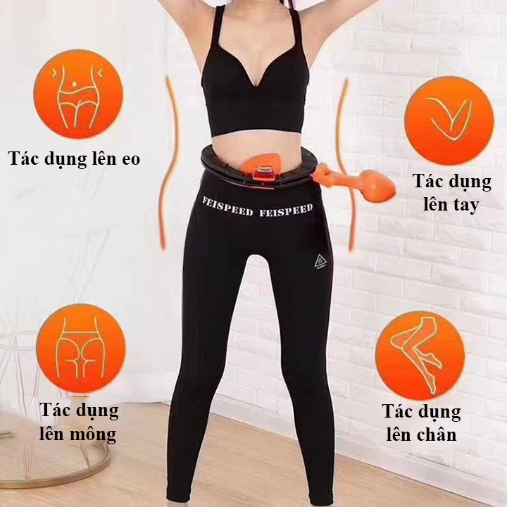 VÒNG LẮC EO THÔNG MINH HULA HOOP THẾ HỆ MỚI ( mới )