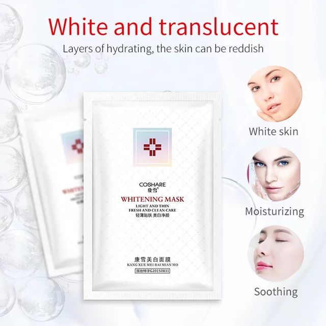 Combo sữa rửa mặt + 10 mặt nạ serum trắng da Coshare (Hàng nội địa Trung Quốc)