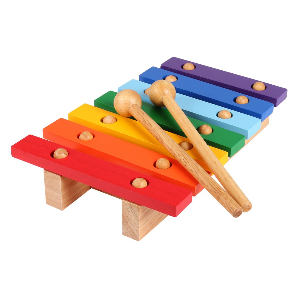 [HCM]Đồ chơi gỗ Winwintoys - Đàn mộc cầm 7 thanh