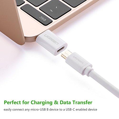 Đầu chuyển đổi USB Type C sang Micro USB Ugreen 30154 chính hãng