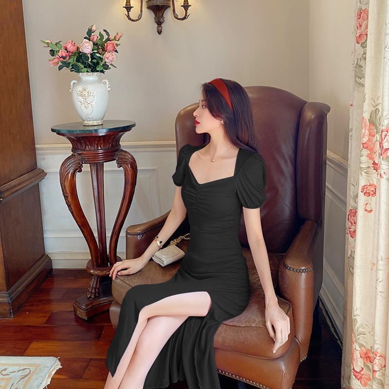 Đầm BODY sẻ tà trước - siêu ôm - siêu xinh