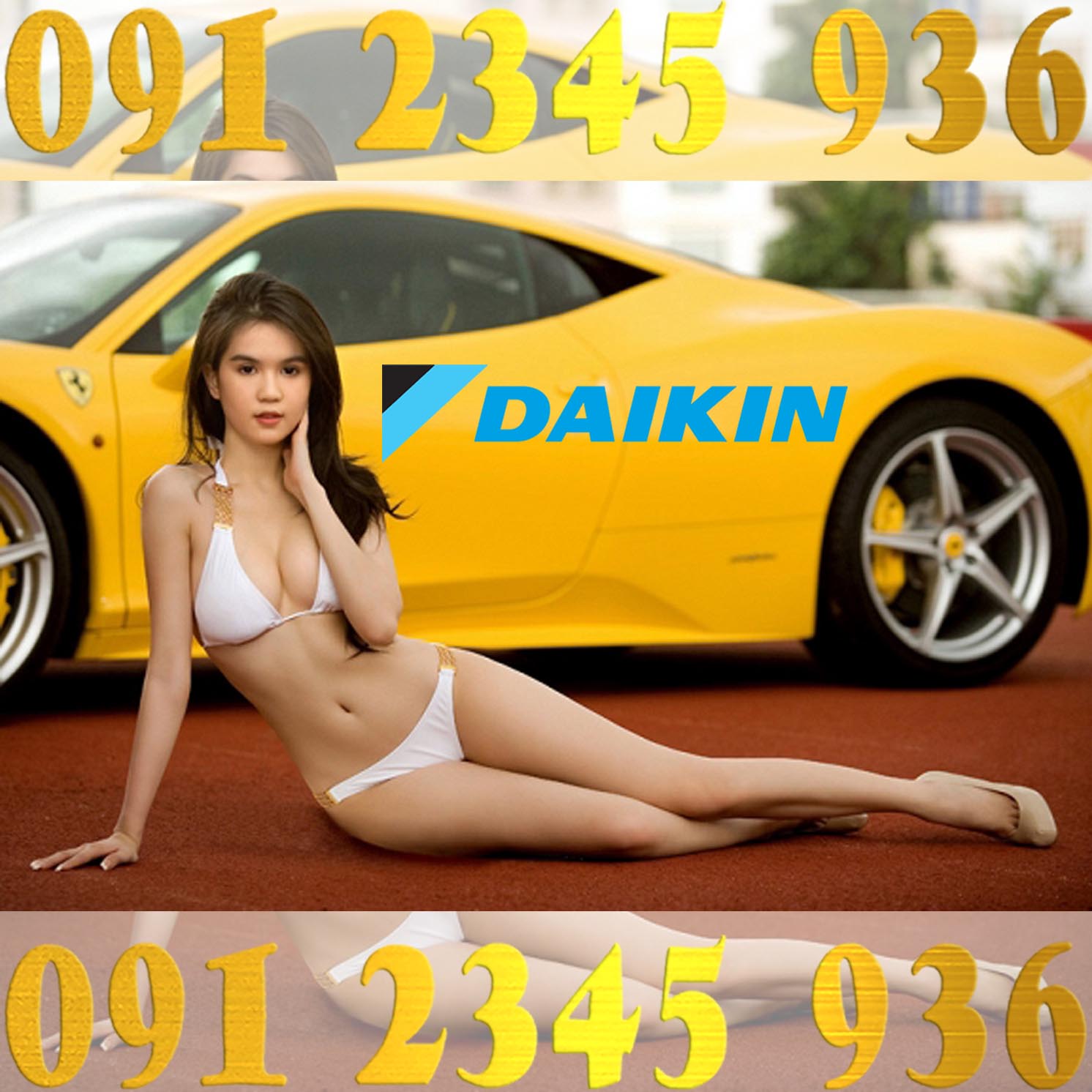 Điều khiển DAIKIN [HÀNG ĐẸP] cho điều hòa. (Mẫu số 3)